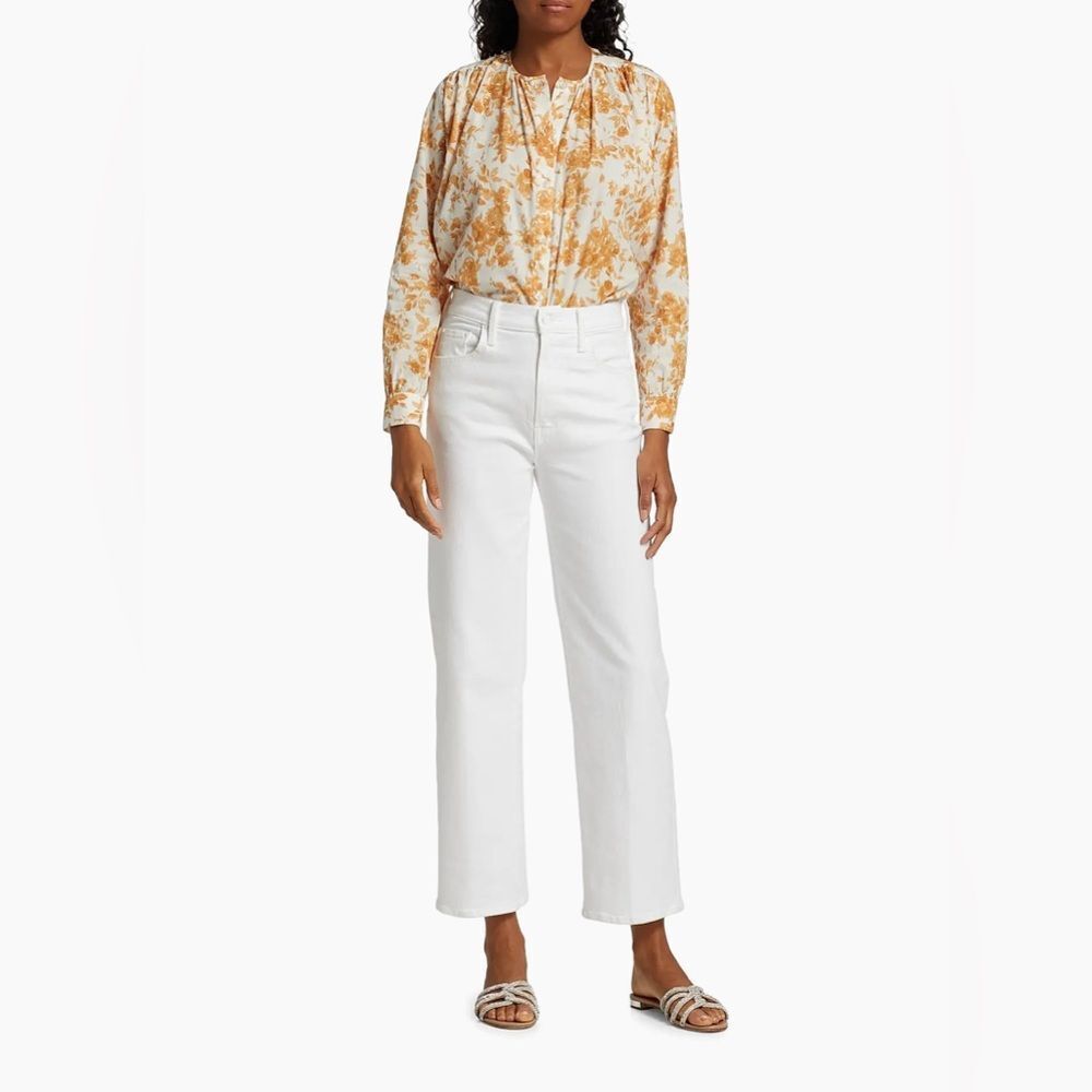 Mille Florian Cotton Gauze Top